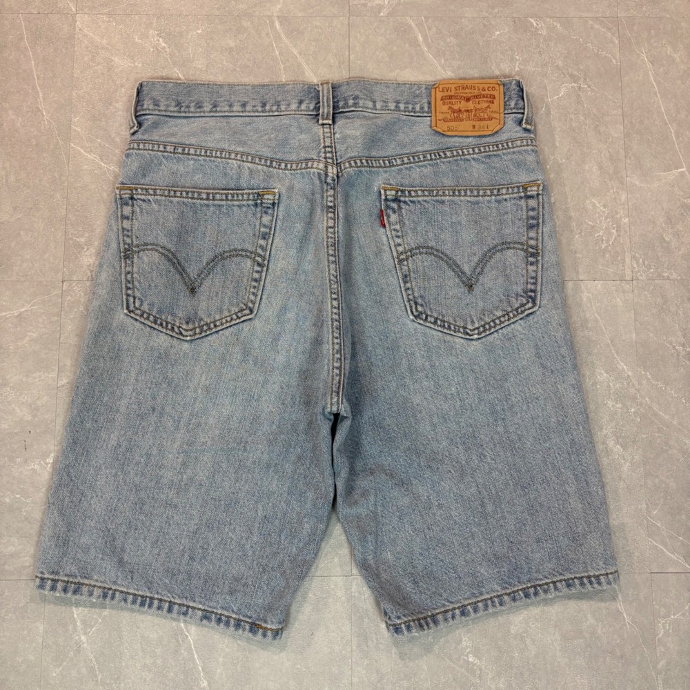 Levi's 505 Light wash denim jorts